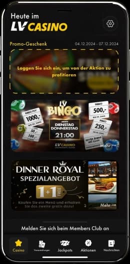 LV Club Mobile App